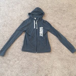 Juniors grey zip up